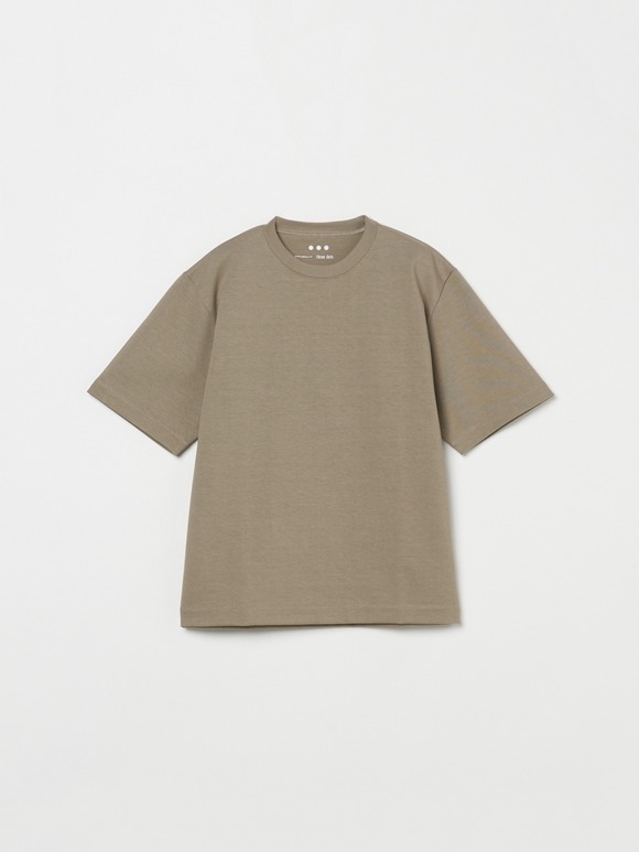 Men's heavy mercerized cotton s/s crew neck