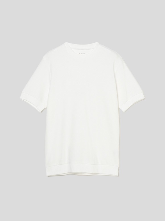 Men's compact pile s/s sweat