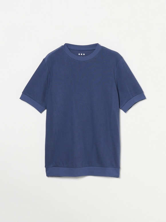 Men's compact pile s/s sweat