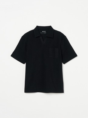 Men's compact pile skipper polo 詳細画像