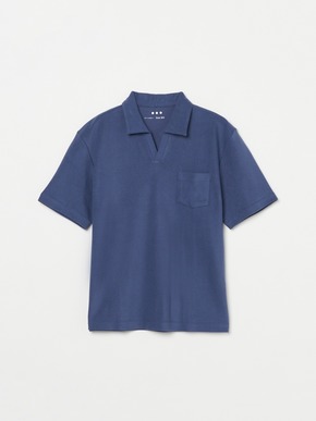 Men's compact pile skipper polo 詳細画像