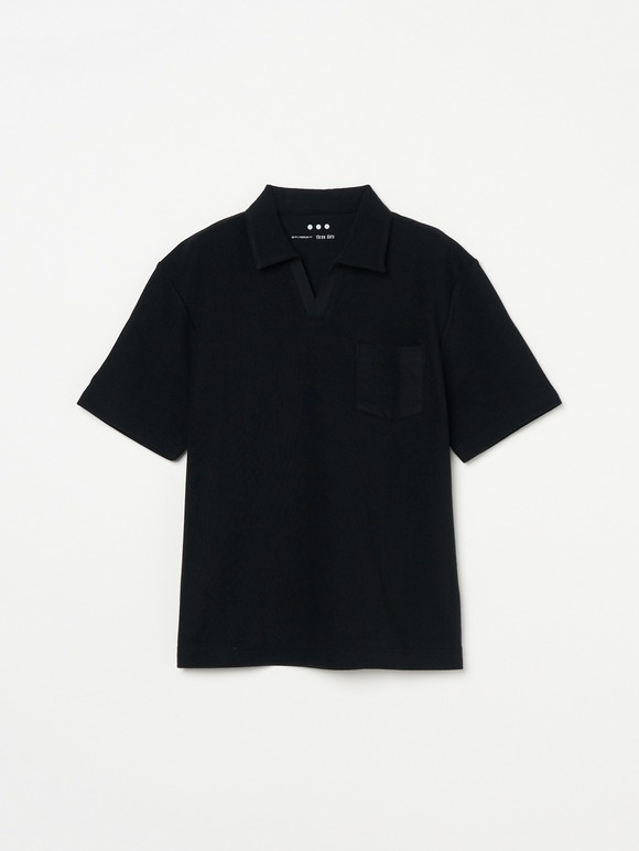 Men's compact pile skipper polo