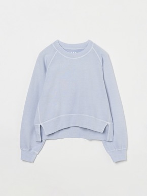 Pigment dyed french terry sweat 詳細画像