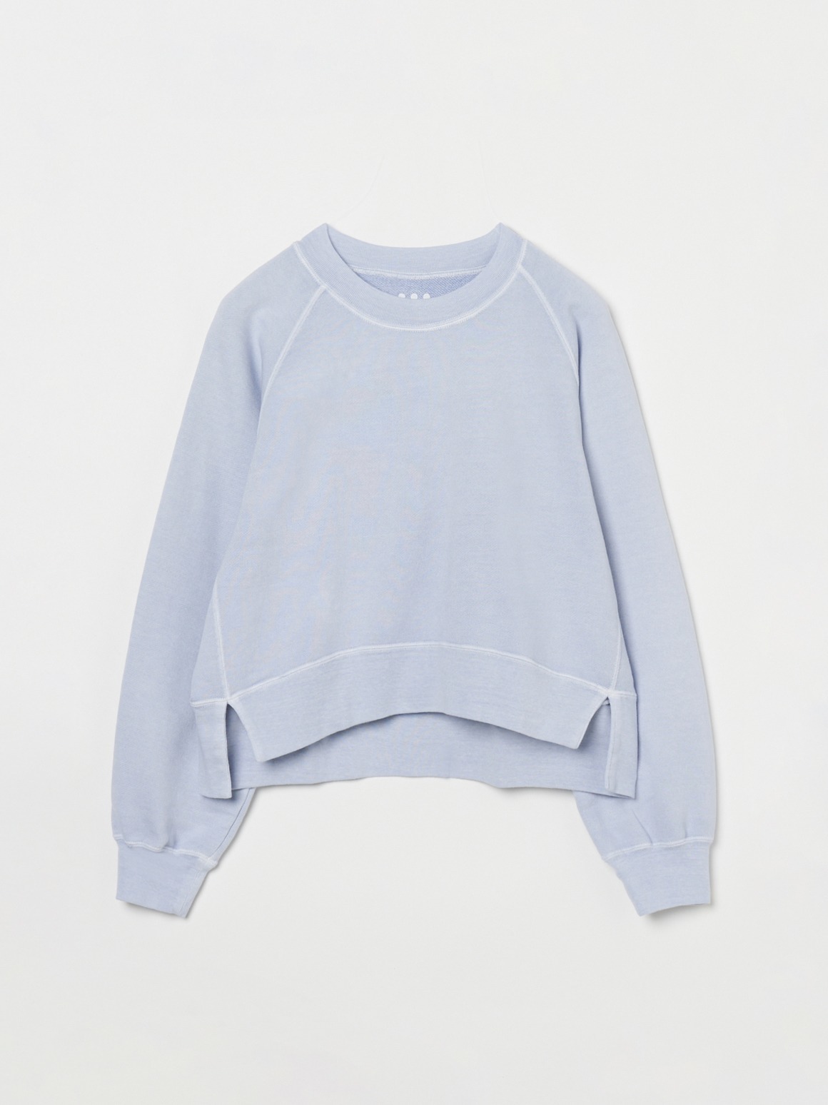 Pigment dyed french terry sweat｜スリードッツ オフィシャル