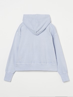 Pigment dyed french terry hoody 詳細画像