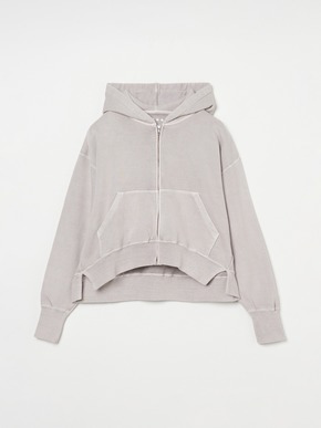 Pigment dyed french terry hoody 詳細画像