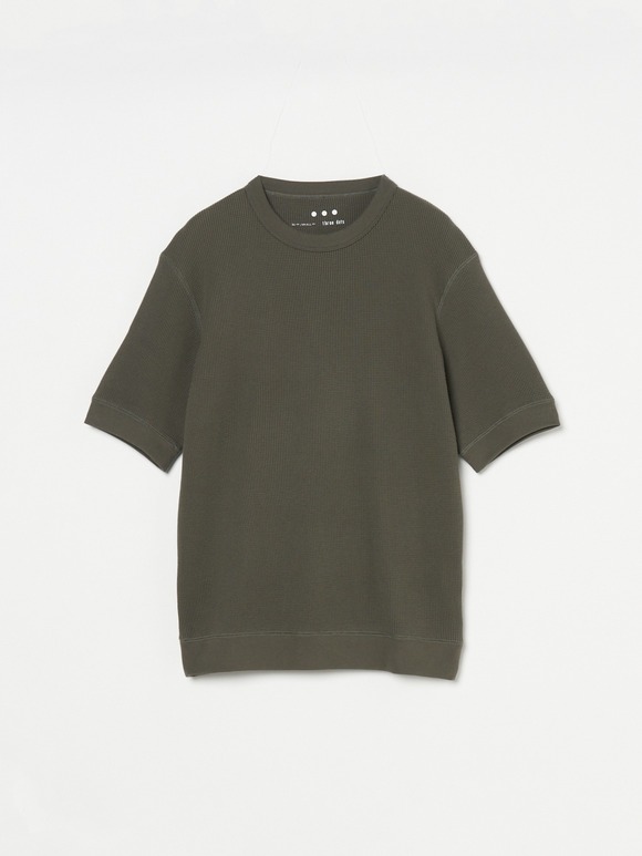 Men's pima waffle s/s sweat