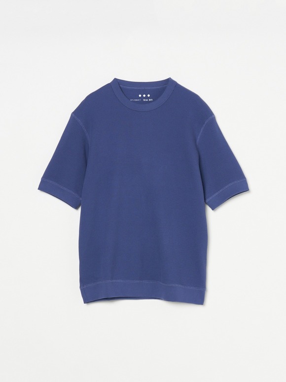 Men's pima waffle s/s sweat