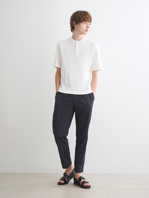 Men's pima waffle s/s henley 詳細画像
