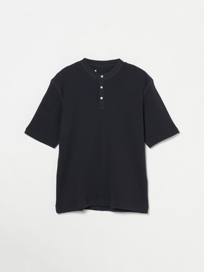 Men's pima waffle s/s henley 詳細画像