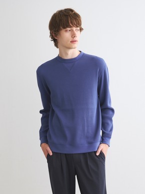 Men's pima waffle l/s sweat 詳細画像