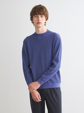 Men's pima waffle l/s sweat 詳細画像