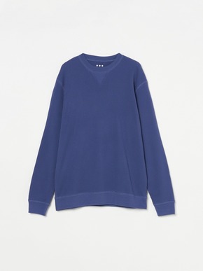 Men's pima waffle l/s sweat 詳細画像