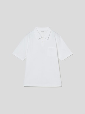 Men's high gauge ripple s/s polo 詳細画像