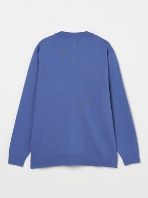 Men's organic cotton v neck cardigan 詳細画像