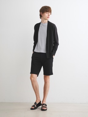 Men's organic cotton v neck cardigan 詳細画像