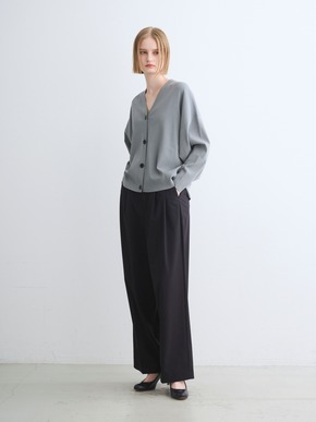 Sleek sweater button cardigan 詳細画像