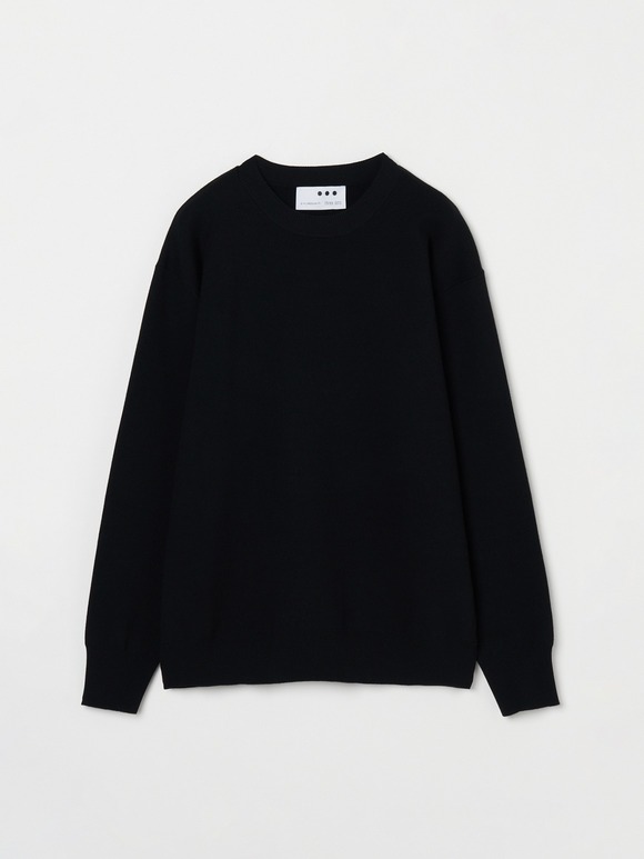 Power smooth knit crew neck