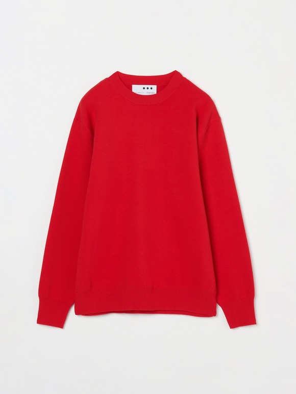 Power smooth knit crew neck