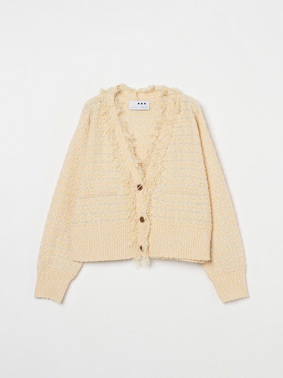 Tweedy stitch cardigan