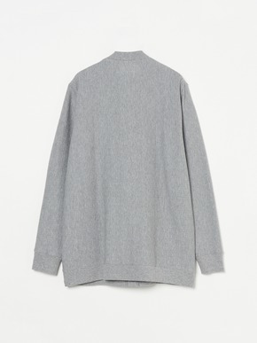 Men's waffle l/s cardigan 詳細画像