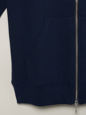 Men's stretch ponte zip hoody 詳細画像