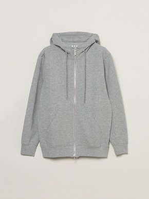 Men's stretch ponte zip hoody 詳細画像