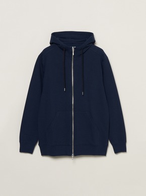 Men's stretch ponte zip hoody 詳細画像