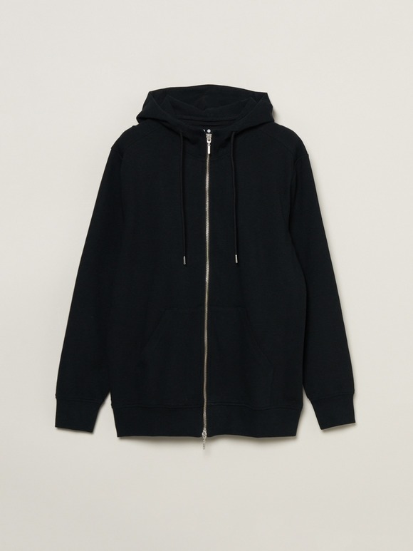 Men's stretch ponte zip hoody