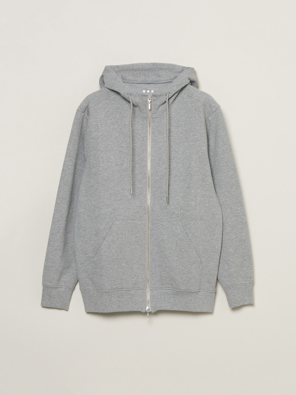 Men's stretch ponte zip hoody