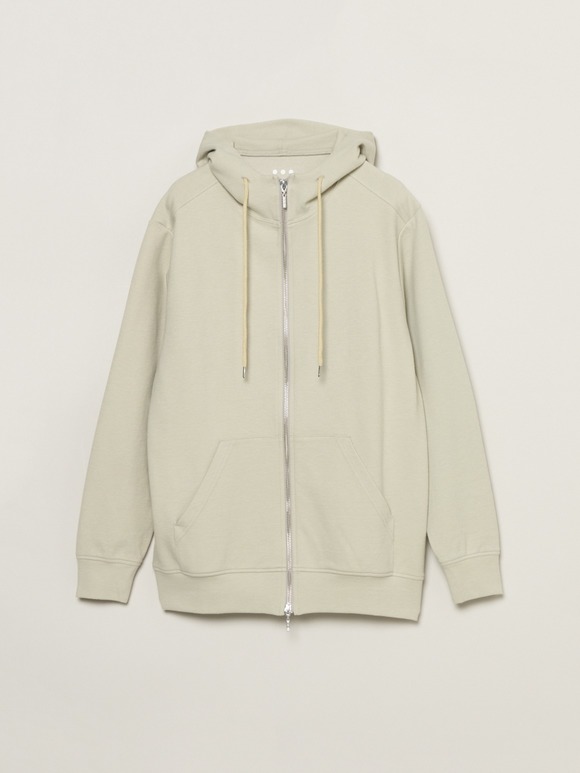 Men's stretch ponte zip hoody