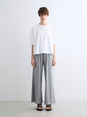 Powdery cotton half slv wide tee 詳細画像