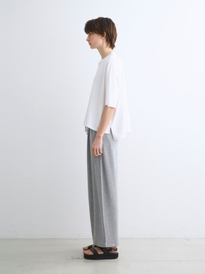 Powdery cotton half slv wide tee 詳細画像