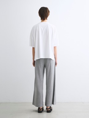 Powdery cotton half slv wide tee 詳細画像