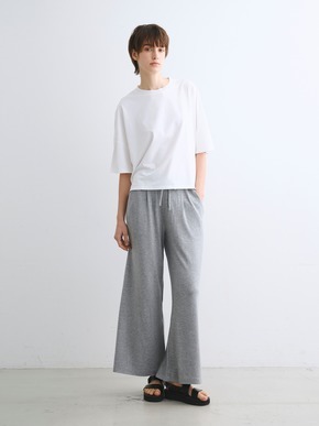 Powdery cotton half slv wide tee 詳細画像