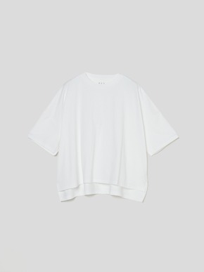 Powdery cotton half slv wide tee 詳細画像