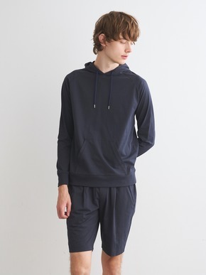 Men's powdery cotton pull hoody 詳細画像