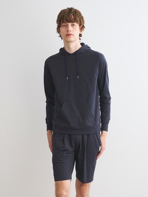 Men's powdery cotton pull hoody 詳細画像