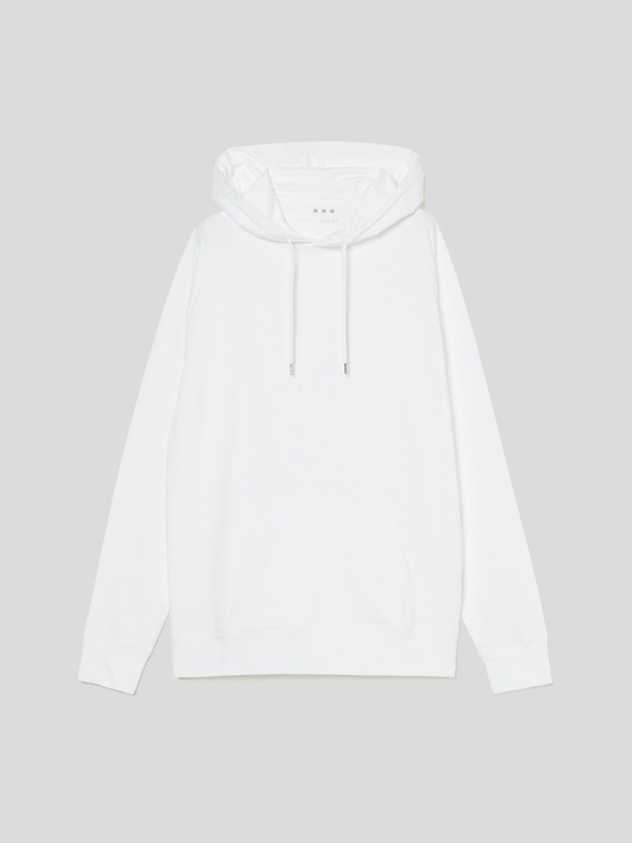 Men's powdery cotton pull hoody