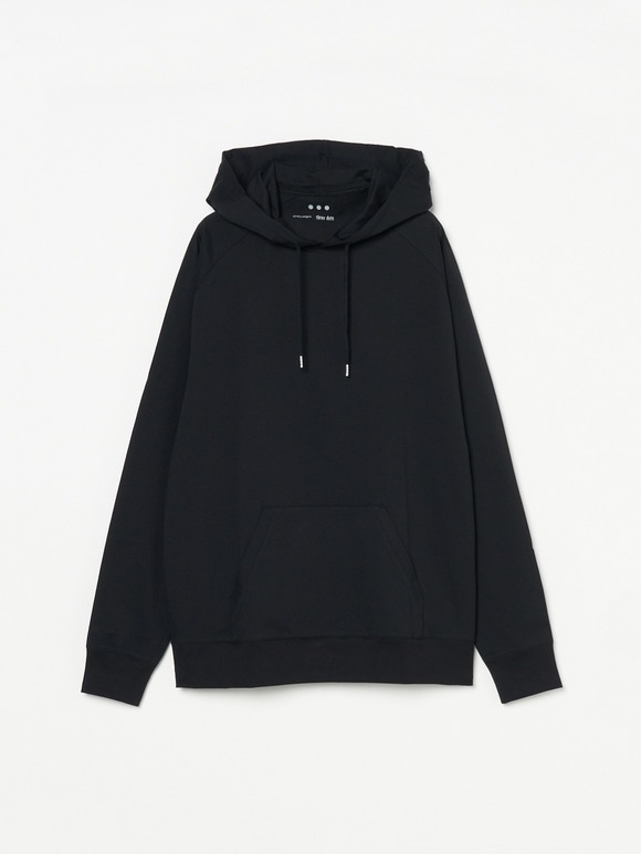 Men's powdery cotton pull hoody