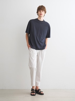 Men's powdery cotton urban fit crew neck 詳細画像