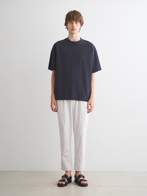 Men's powdery cotton urban fit crew neck 詳細画像