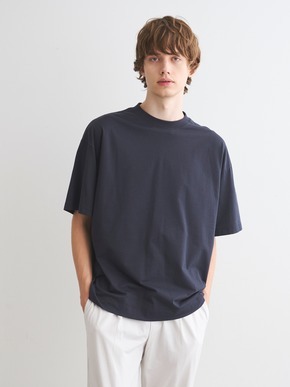 Men's powdery cotton urban fit crew neck 詳細画像