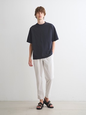 Men's powdery cotton urban fit crew neck 詳細画像