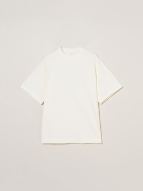 Men's powdery cotton urban fit crew neck 詳細画像