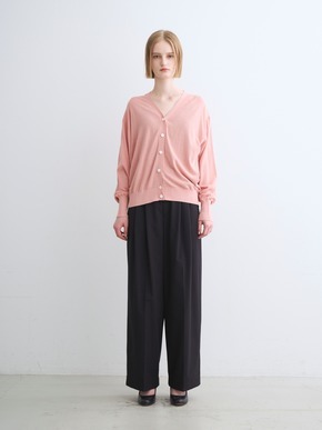 Soft cotton rayon cardigan 詳細画像