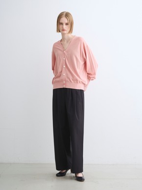 Soft cotton rayon cardigan 詳細画像
