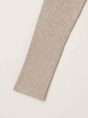 Lurex sweater rib knit tee 詳細画像