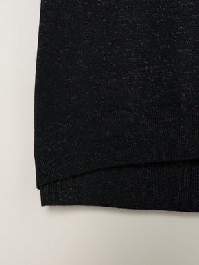 Lurex sweater loose pullover 詳細画像