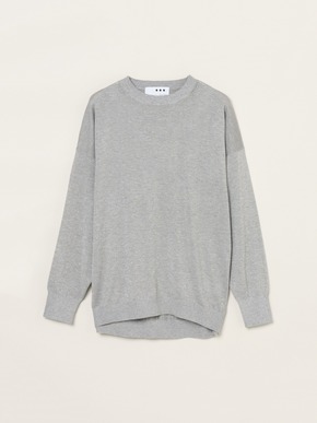 Lurex sweater loose pullover 詳細画像
